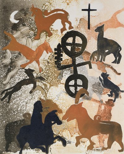 Pictish Symbols of Stone, 1995 by Gloria Wallington